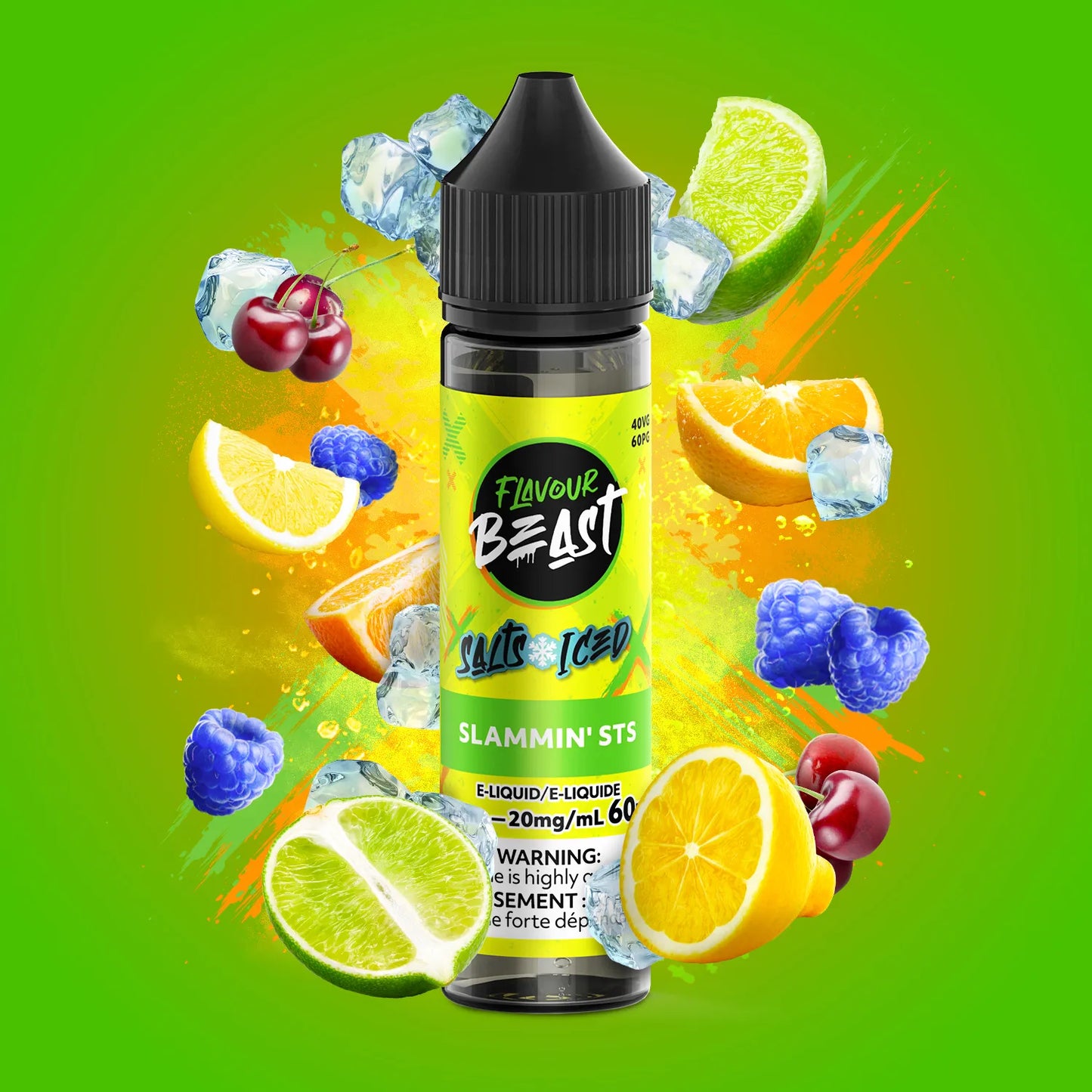 Slammin' STS Iced (60mL) | Flavour Beast E-Liquid