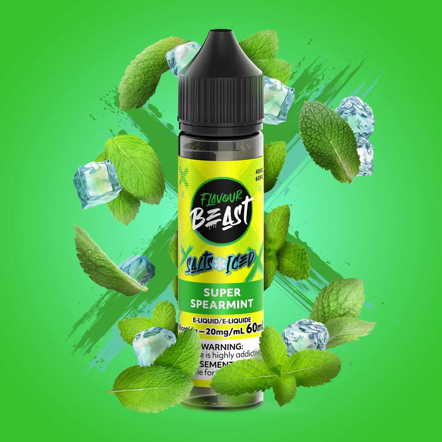 Super Spearmint Iced (60ml) | Flavour Beast E-Liquid