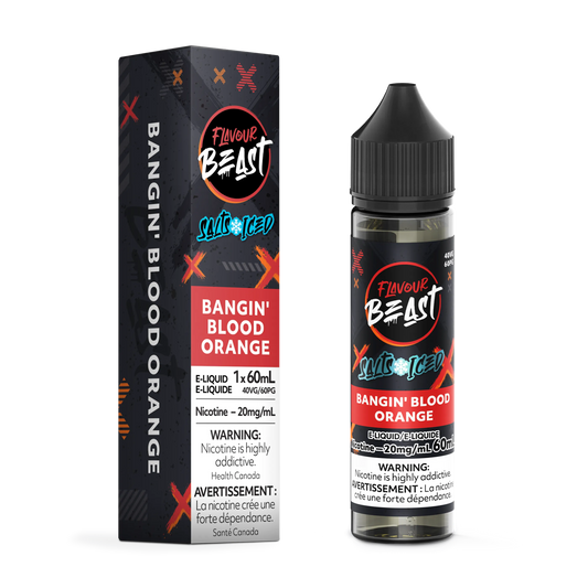 Flavour Beast E-Liquid â€“ Bangin' Blood Orange Iced (60mL)