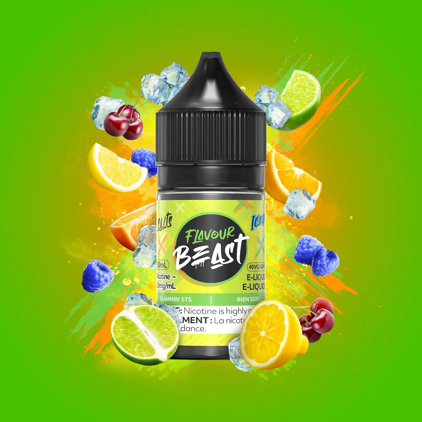Flavour Beast E-Liquid | Slammin' STS Iced (30mL)