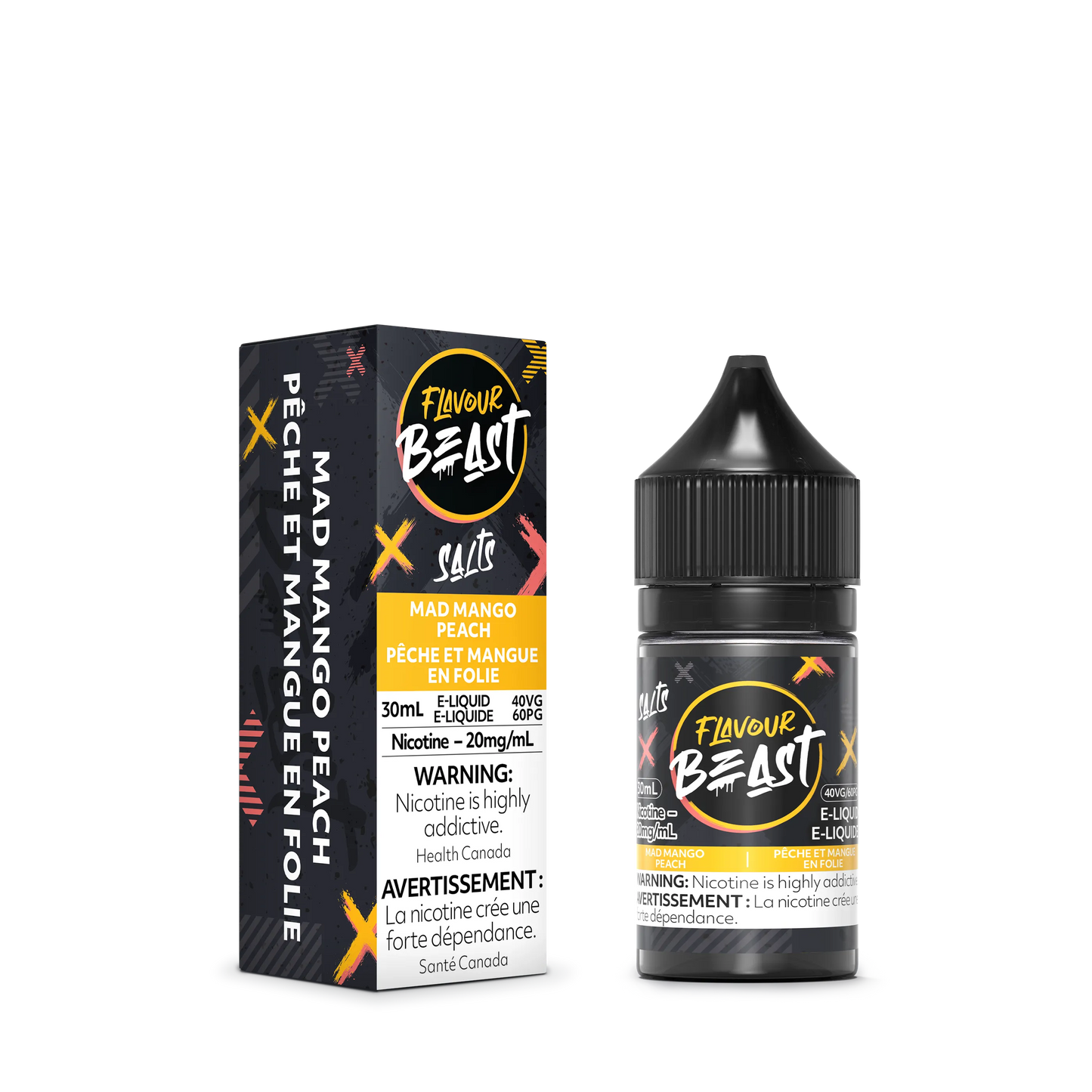 Flavour Beast E-Liquid â€“ Packin' Peach Berry (30mL)