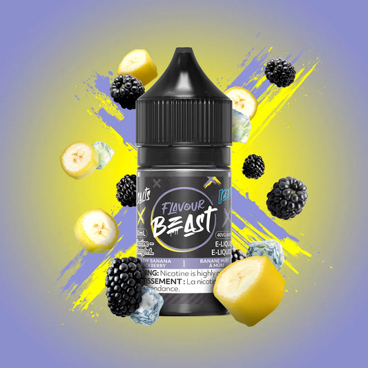Flavour Beast E-Liquid â€“ Blessed Blueberry Mint Iced (30mL)