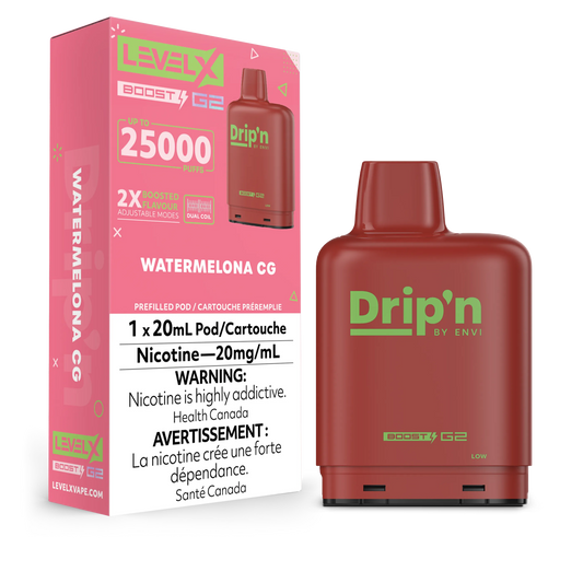Level X Drip'n Boost G2 Watermelona CG