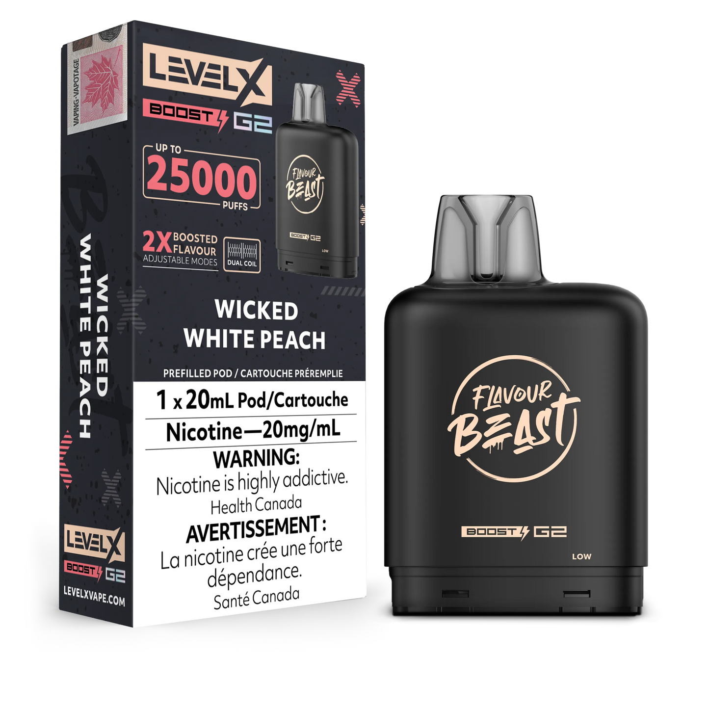 Level X FB Boost G2 Wicked White Peach