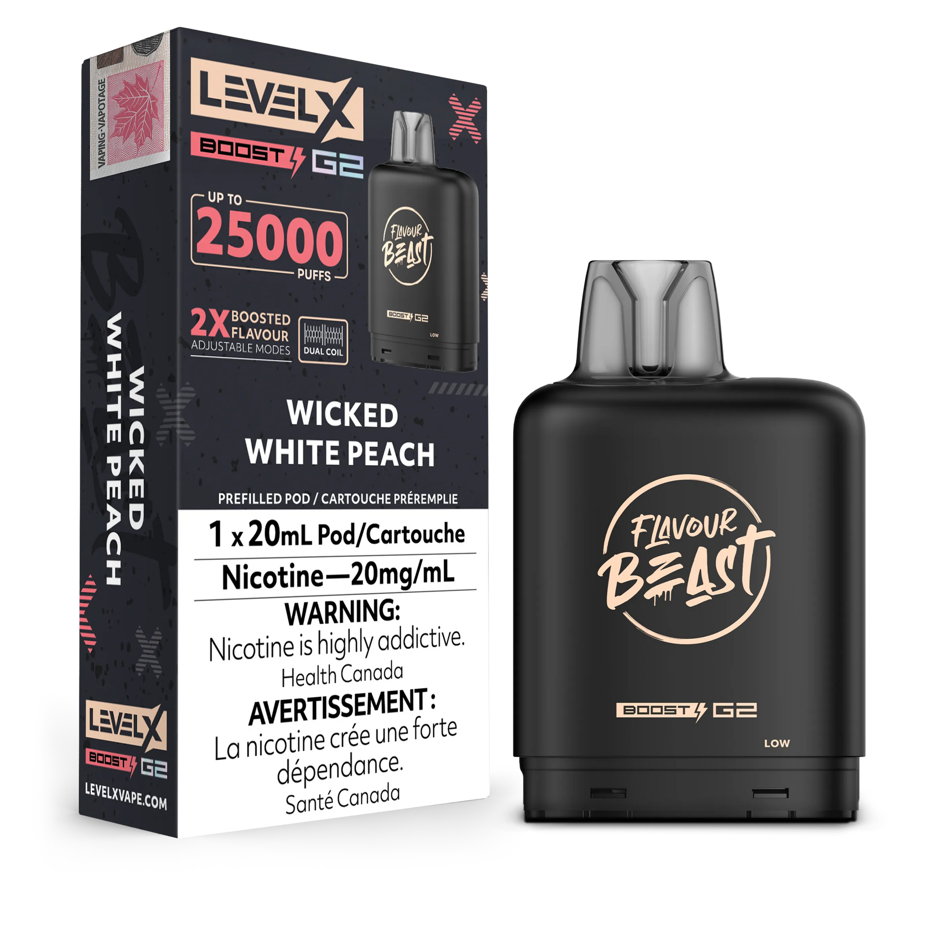 Level X FB Boost G2 Wicked White Peach