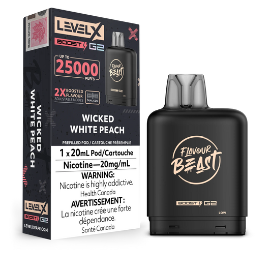 Level X FB Boost G2 Wicked White Peach
