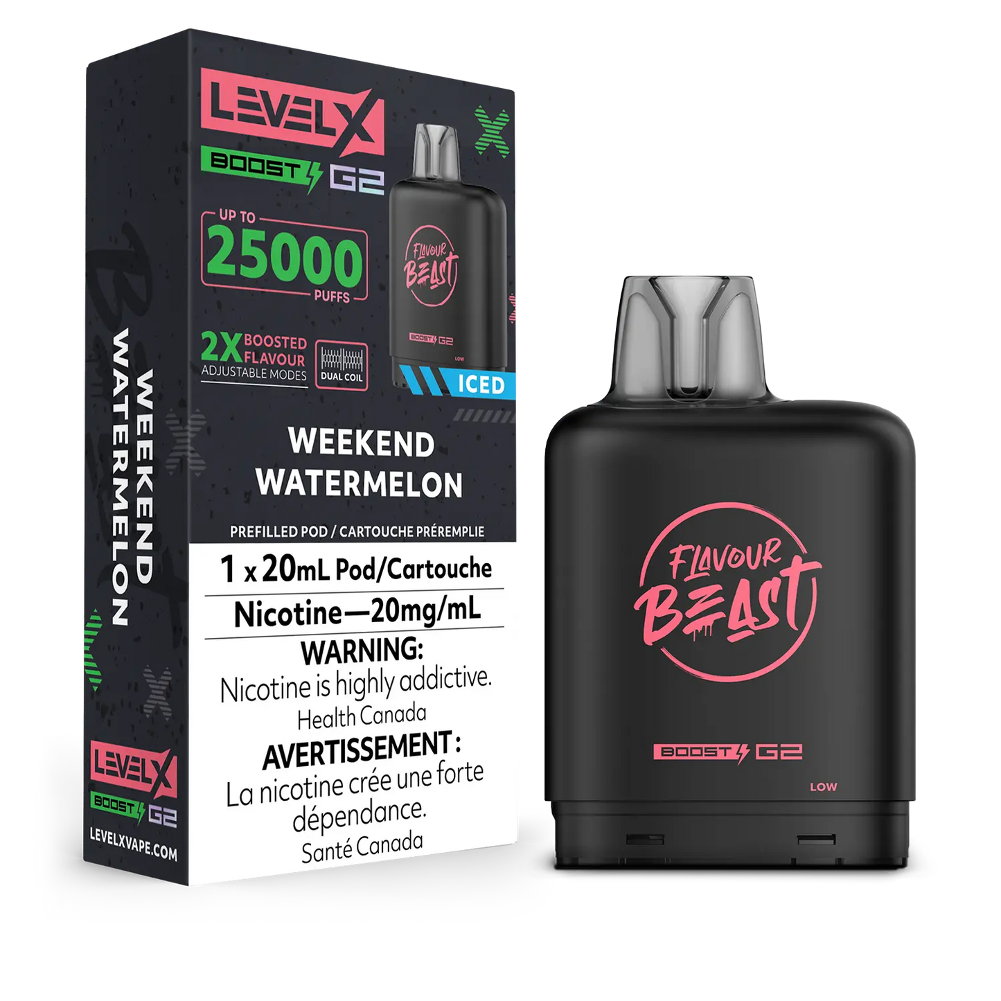 Level X FB Boost G2 Weekend Watermelon Iced