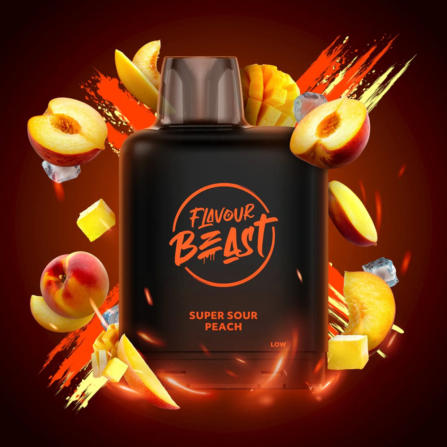 Level X FB Boost G2 Super Sour Peach Iced ( 25k )