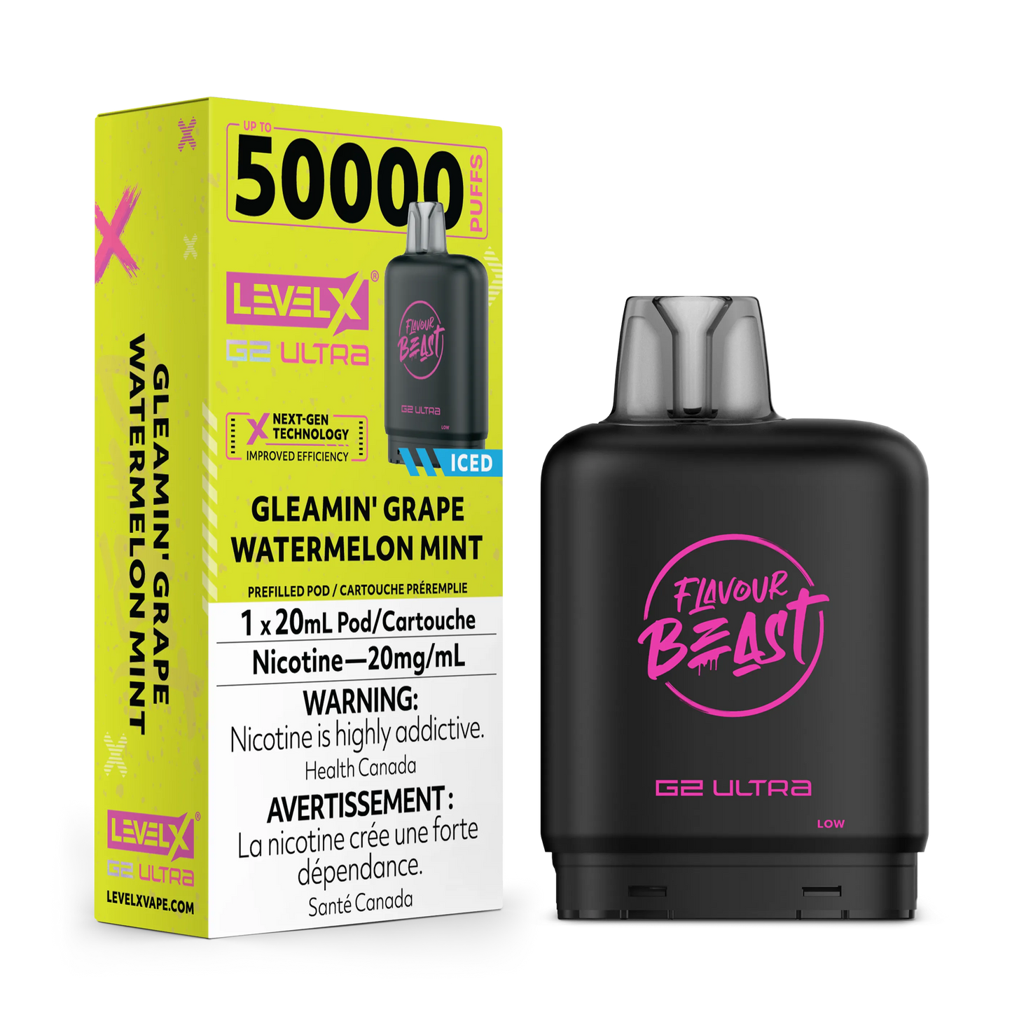 Level X FB Boost G2 Ultra Gleaminâ€™ Grape Watermelon Mint