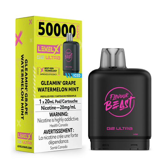 Level X FB Boost G2 Ultra Gleaminâ€™ Grape Watermelon Mint