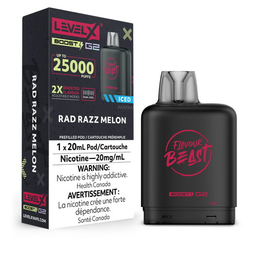 Level X FB Boost G2 Rad Razz Melon Iced