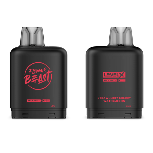 Level X FB Boost G2 Strawberry Cherry Watermelon Iced