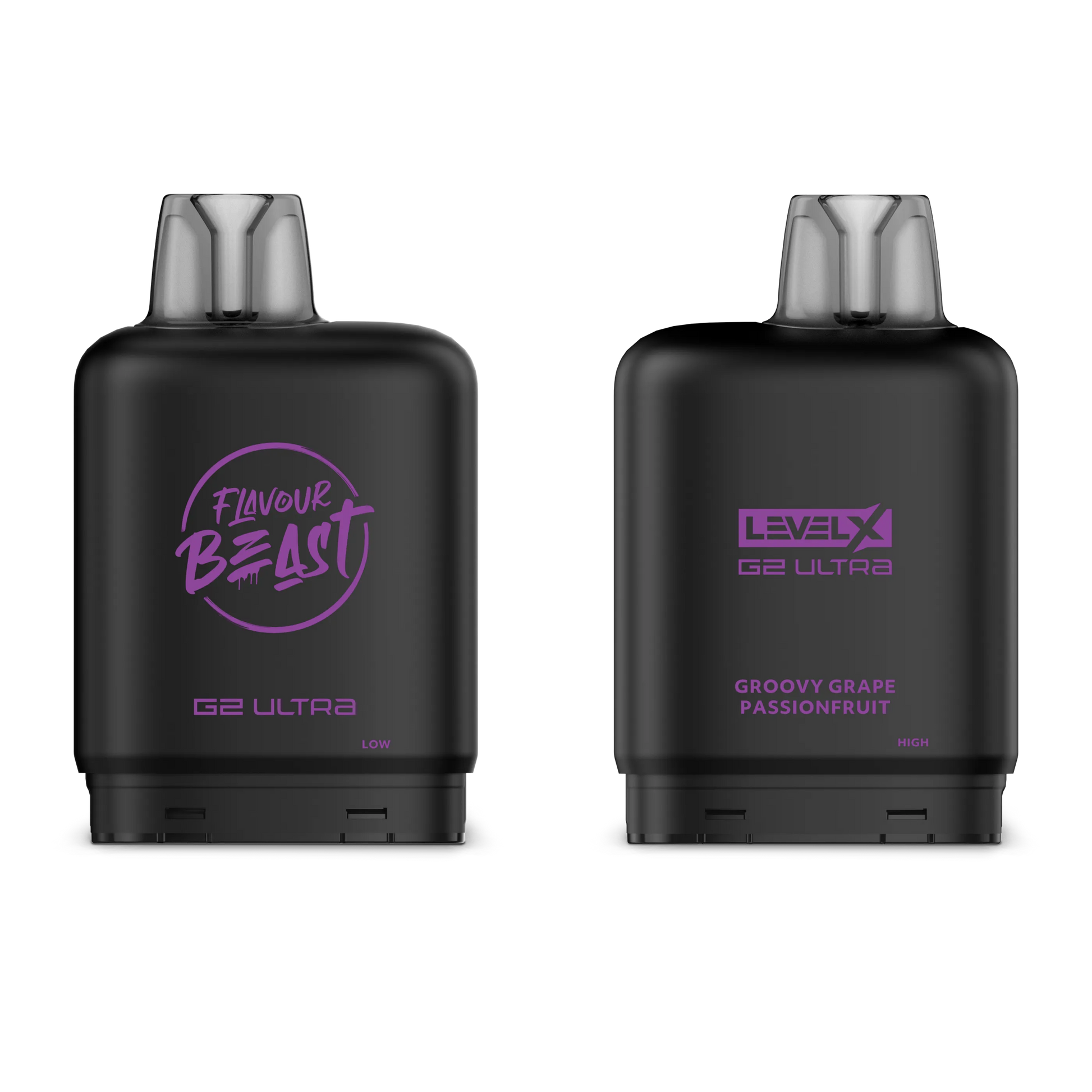 LevelX-G2-ULTRA-FlavourBeast-PodGrapePassionfruit