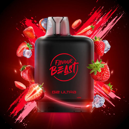 LevelX-G2-ULTRA-FlavourBeast-PodSicStrawberry