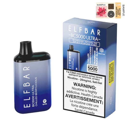ELF Bar BC5000 Ultra - Chilled Berrylicious